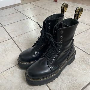 Dr. Martens Jadon Boot Smooth Leather Platforms